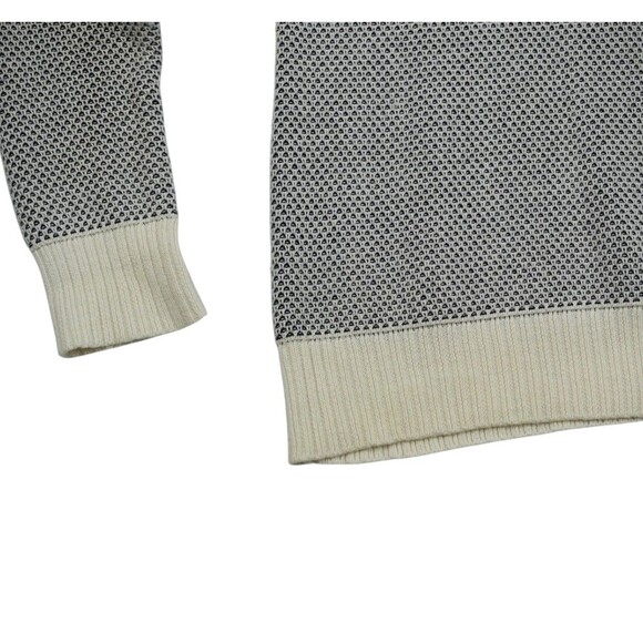 Vince Cotton Knit Boatneck Sweater Long Sleeve Neutral Size Small - Picture 2 of 6